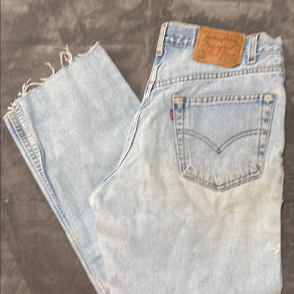 Levi's Cropped Jeans - Vintage
